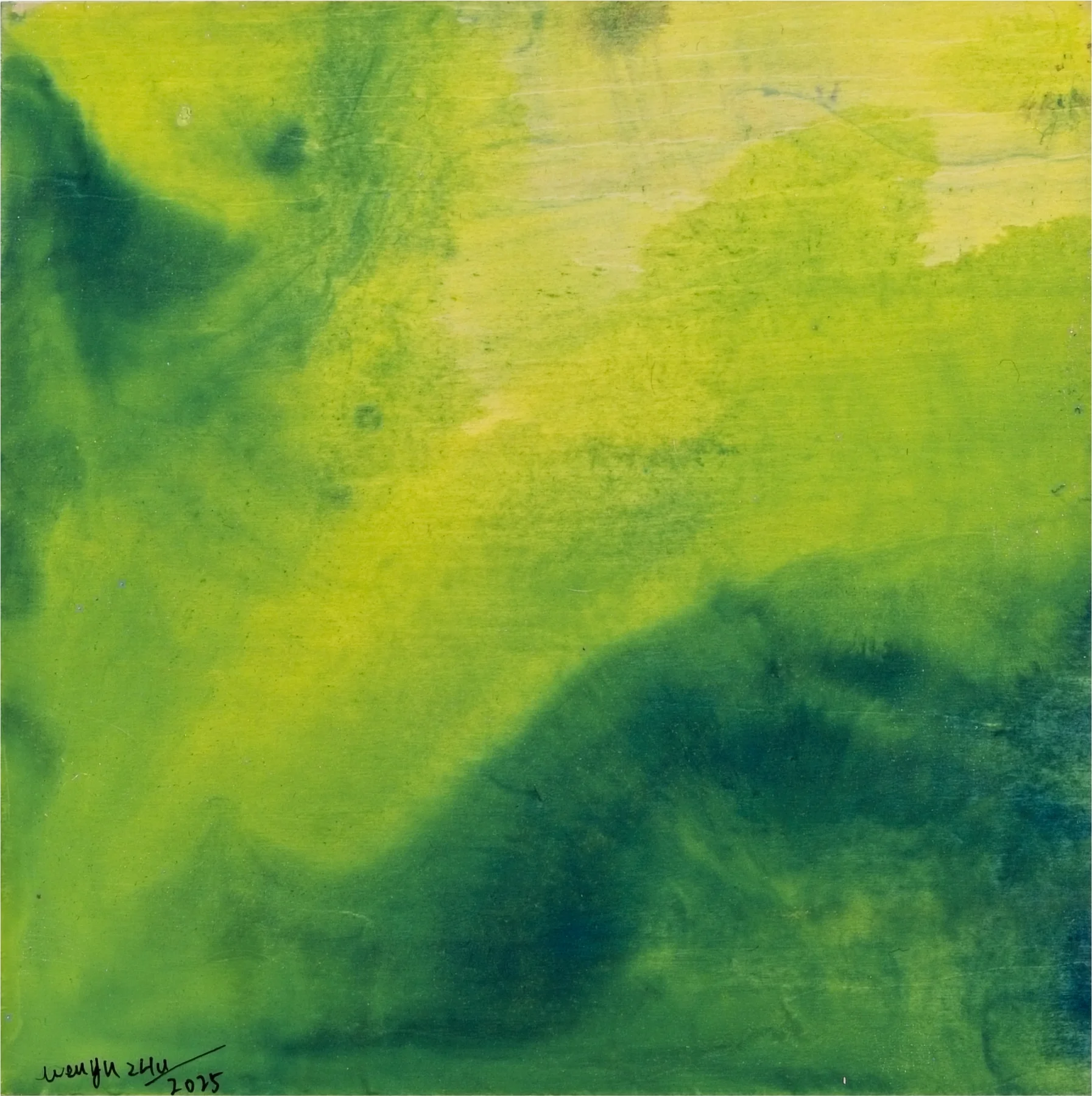 Lentement, sans forme, ZHU Wenyu