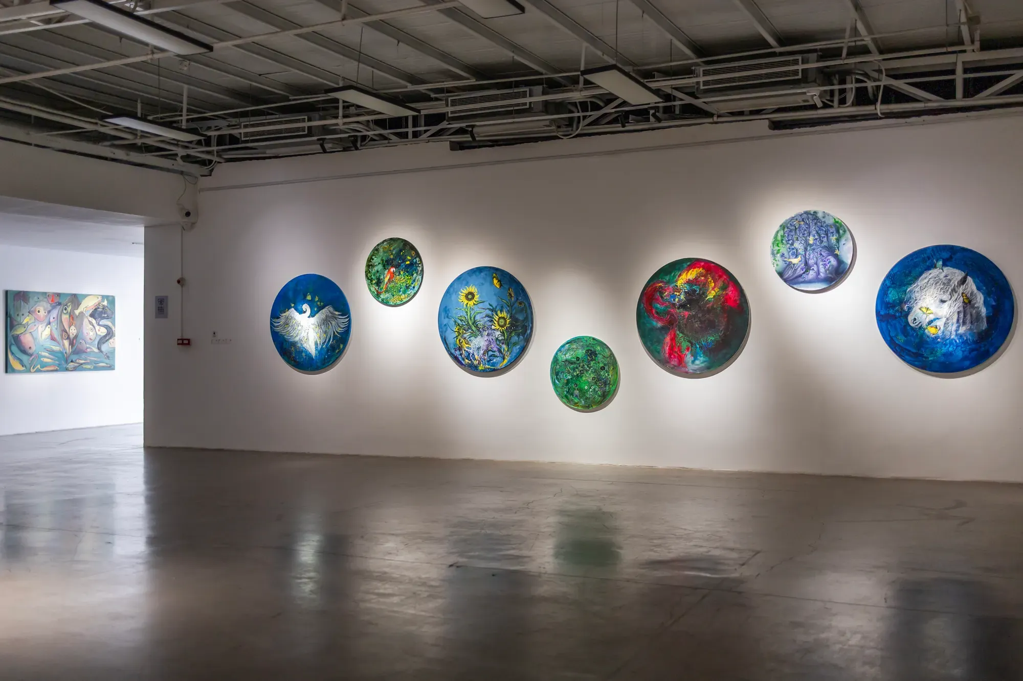 L'origine de la vie — vue d’exposition 8